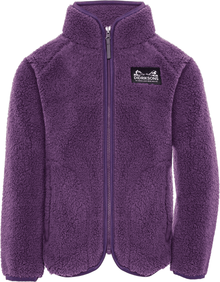 Didriksons Kids' Gibbs Full Zip 2 Northen Purple Didriksons