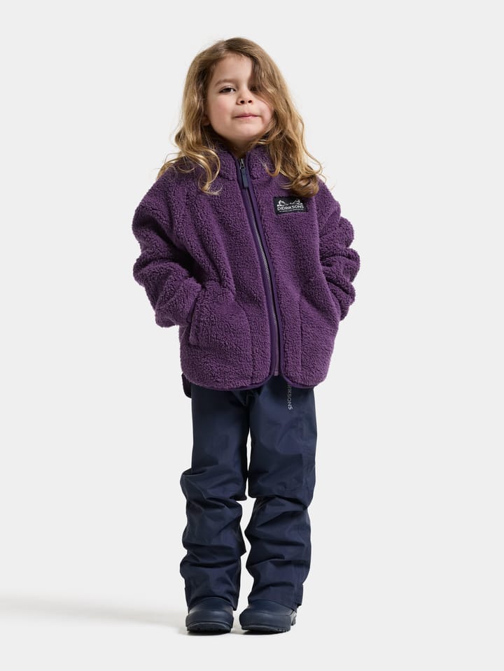 Didriksons Kids' Gibbs Full Zip 2 Northen Purple Didriksons