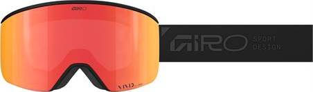 Giro Axis Black Stacked, Vivid Ember/vivid Infrared