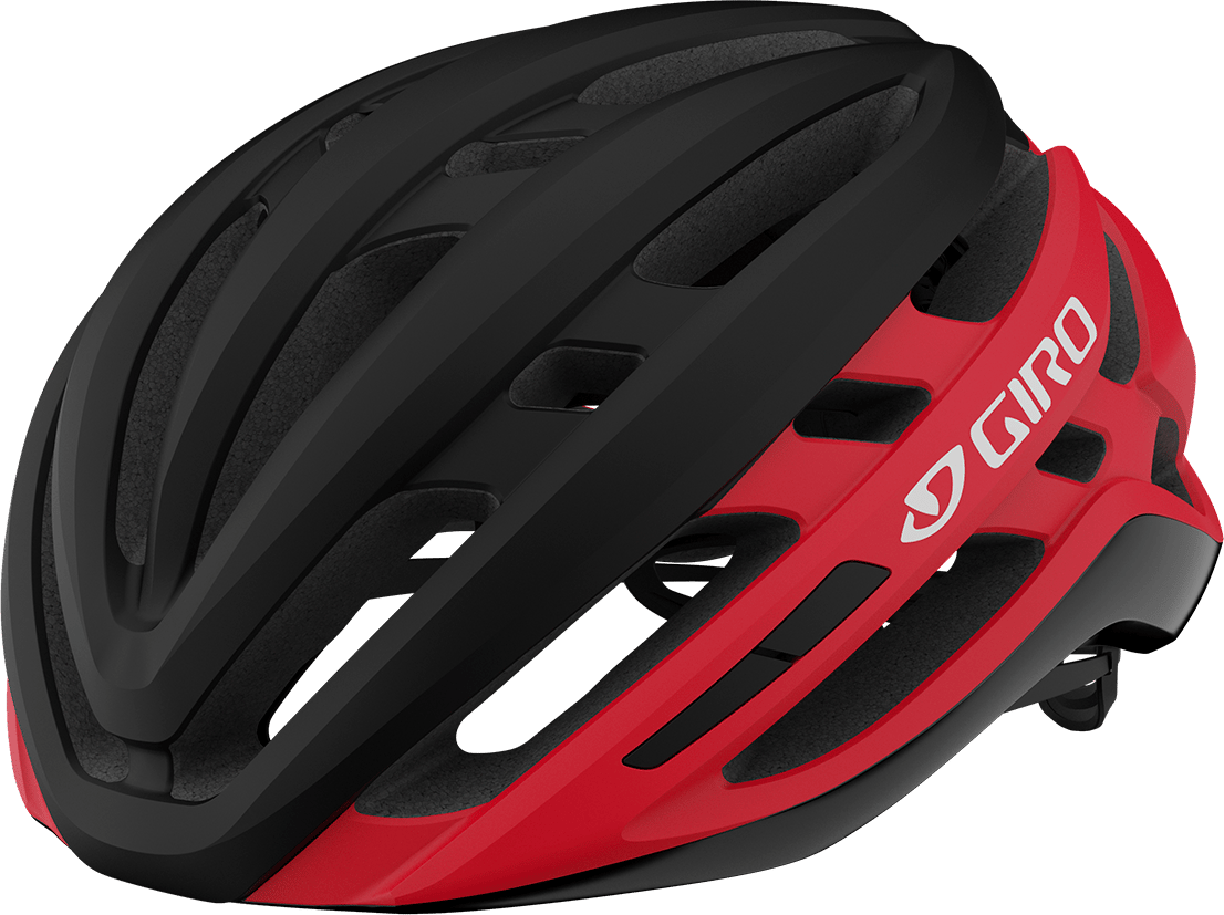 Giro Unisex Agilis Mips Matte Black/Bright Red