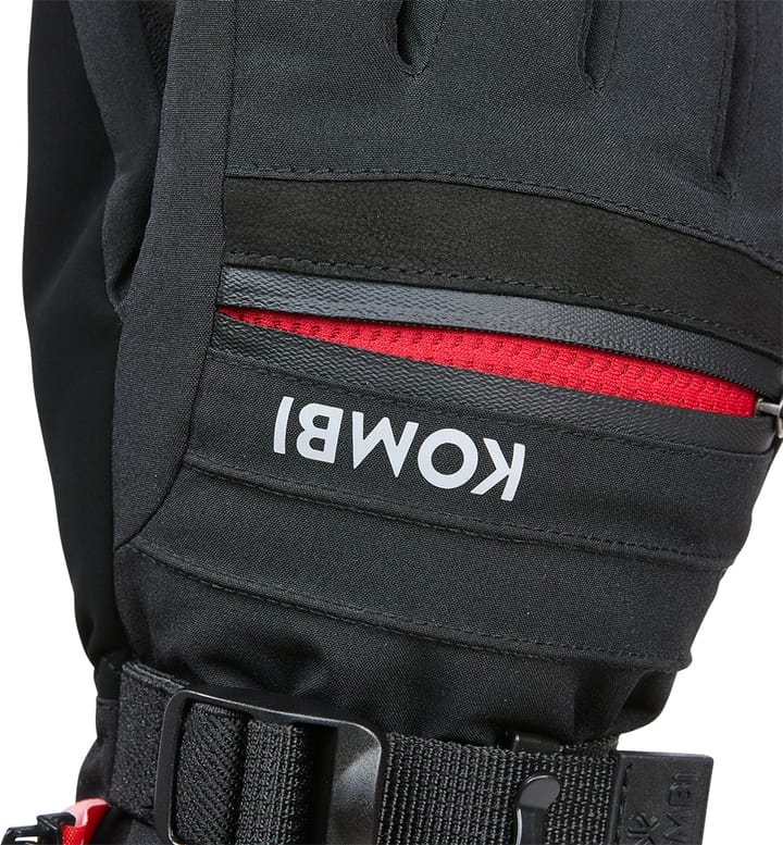 Kombi Juniors' Storm Rider Glove Black Kombi