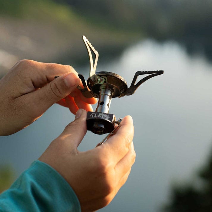 GSI Outdoors Glacier Cannister Top Stove Grey GSI Outdoors