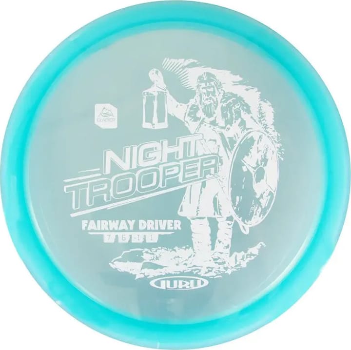 Guru Disc Golf Glacier Line Driver Night Trooper Blue Guru Disc Golf