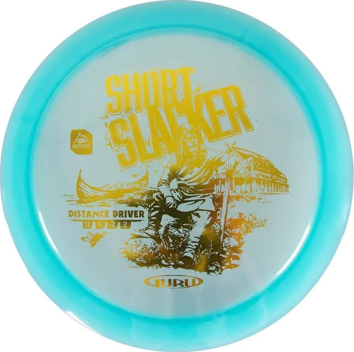 Guru Disc Golf Glacier Line Driver Short Slacker Blue Guru Disc Golf