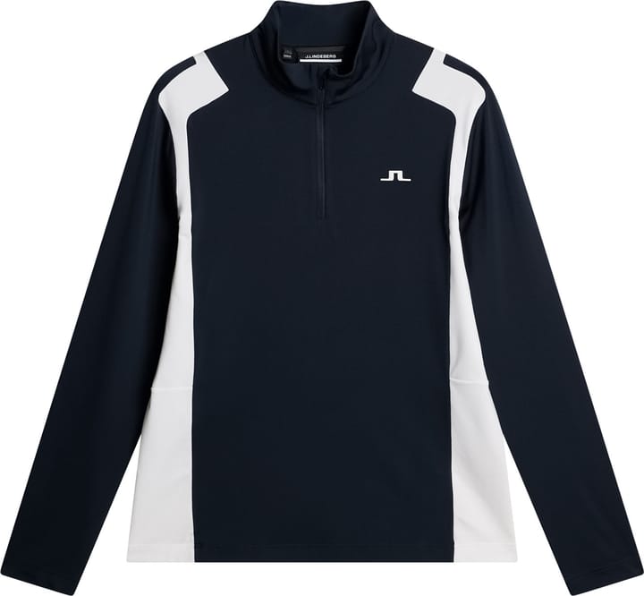 J.Lindeberg Men's Lukas Quarter Zip Mid Layer JL Navy J.Lindeberg