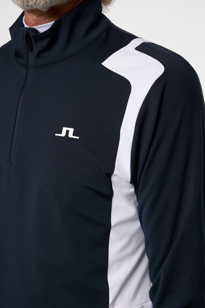 J.Lindeberg Men's Lukas Quarter Zip Mid Layer JL Navy J.Lindeberg J.Lindeberg Men's Lukas Quarter Zip Mid Layer JL Navy J.Lindeberg