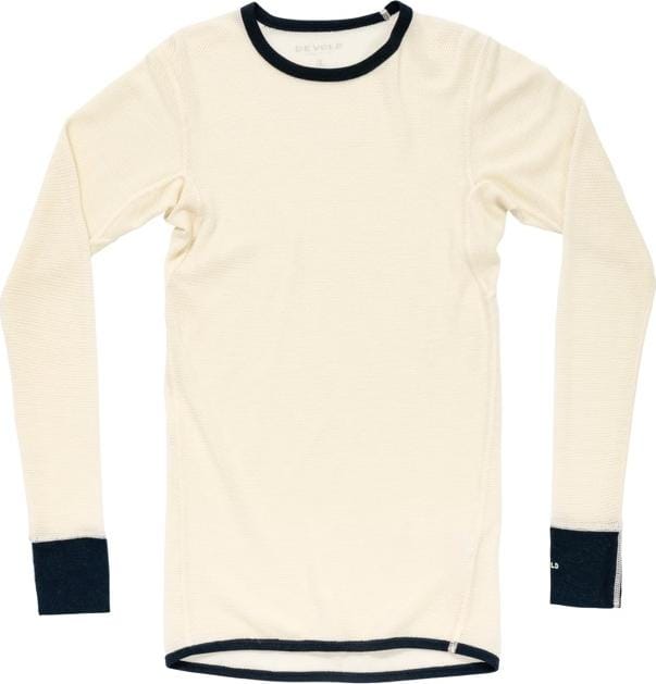 Devold Men's Wool Mesh Shirt Ink/offwhite Devold