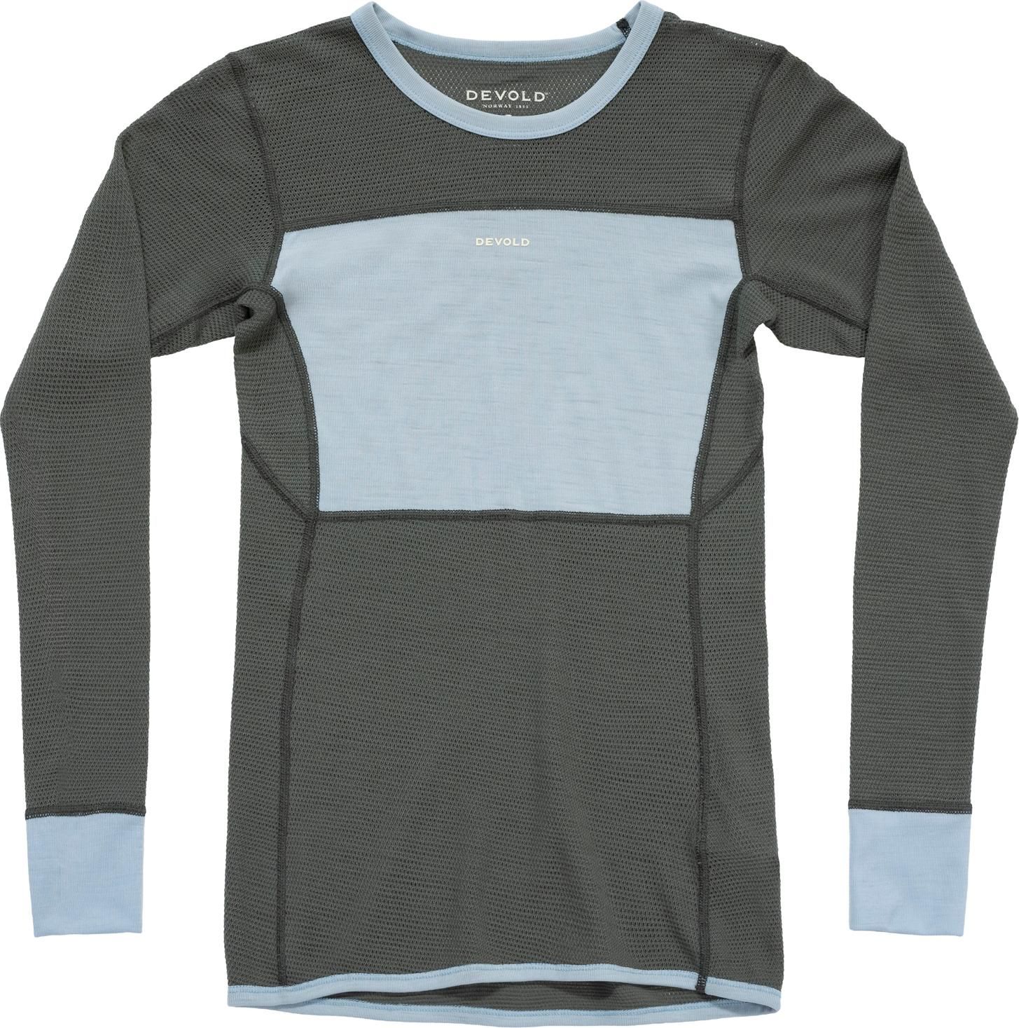 Devold Women's Wool Mesh Shirt Dawn/Castlerock
