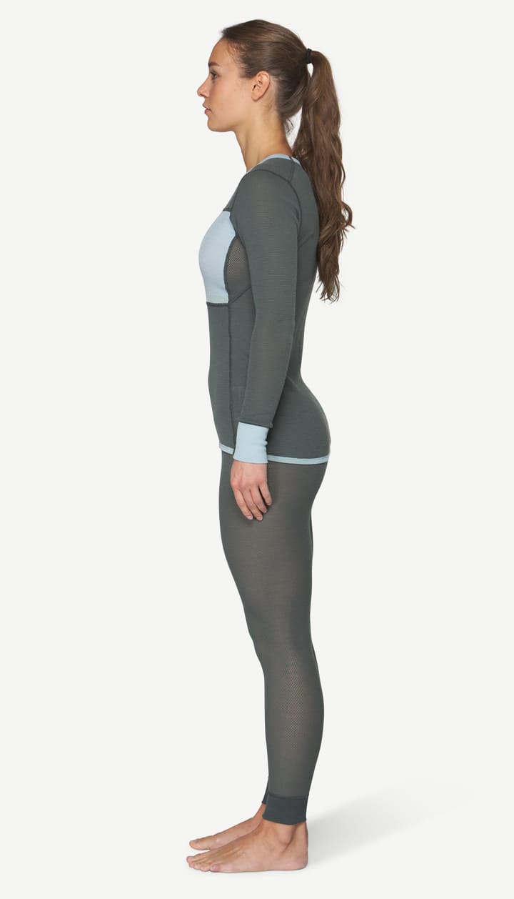 Devold Women's Wool Mesh Shirt Dawn/Castlerock Devold
