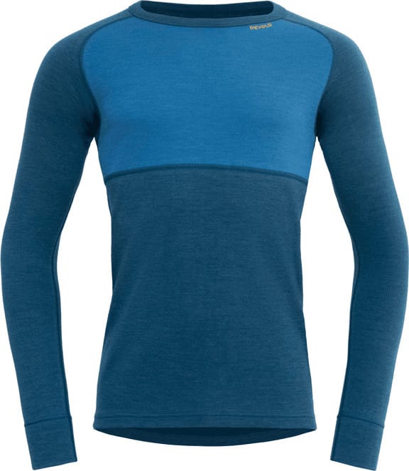 Devold Men's Expedition Merino Silk Shirt Flood/blue Devold