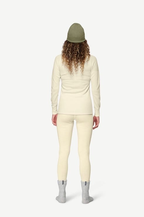 Devold Women's Expedition Merino Silk Shirt Offwhite/stone Devold