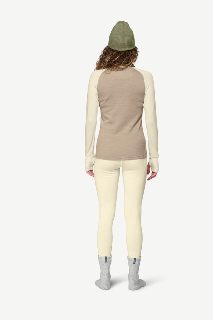 Devold Women's Expedition Merino Silk Zip Offwhite/Stone Devold Devold Women's Expedition Merino Silk Zip Offwhite/Stone Devold