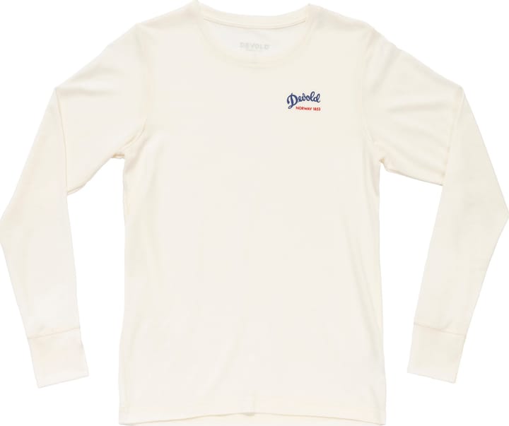 Devold Women's Classic "Script" Long Sleeve White Devold