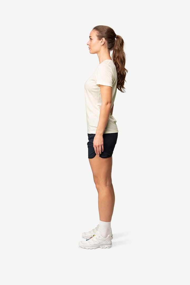 Devold Women's Classic Flowers Tee White Devold