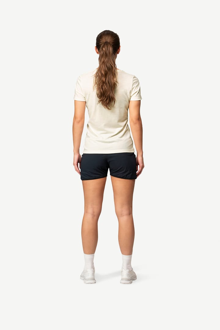 Devold Women's Classic Flowers Tee White Devold