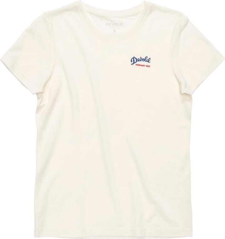 Devold Women's Classic Script Tee White Devold