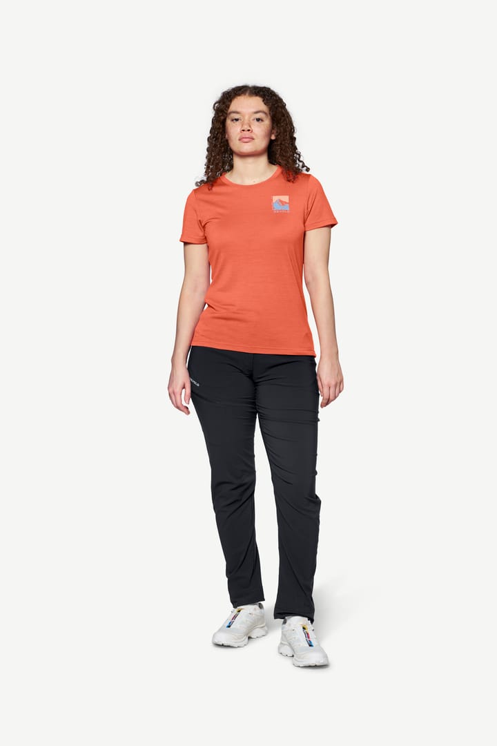 Devold Women's Classic Summit Tee Coral Devold