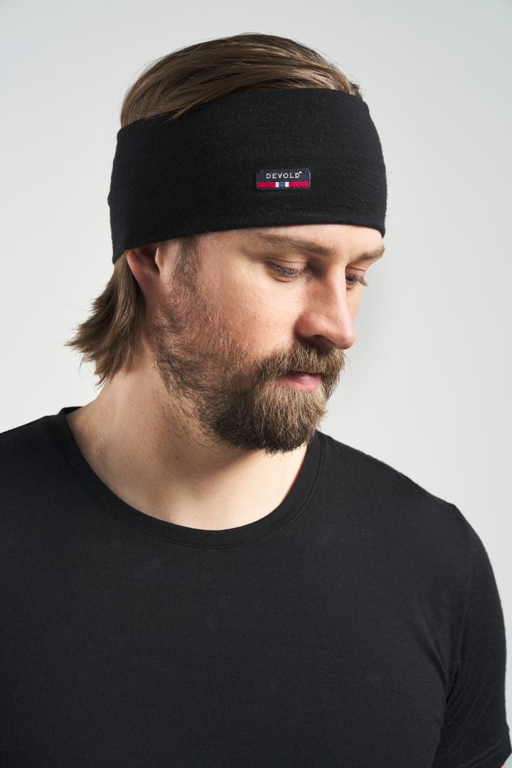 Devold Breeze Merino 150 Headband Black Devold Devold Breeze Merino 150 Headband Black Devold