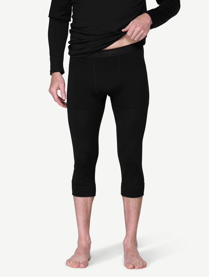 Devold Men's Breeze Plus Merino 200 3/4 Longs Black Devold