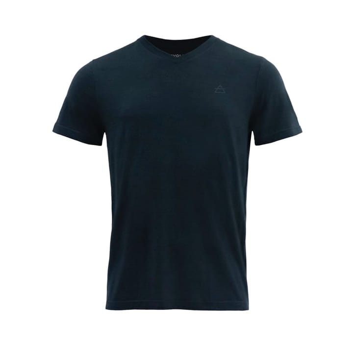 Devold Hareid Merino 200 Tee V-Neck Man Ink Devold