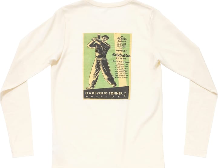 Devold Women's Premium "Woodworker" Long Sleeve White Devold