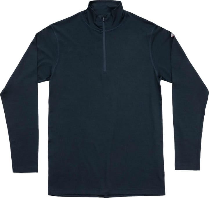 Devold Men's Breeze Plus Merino 200 Zip Neck Ink Devold