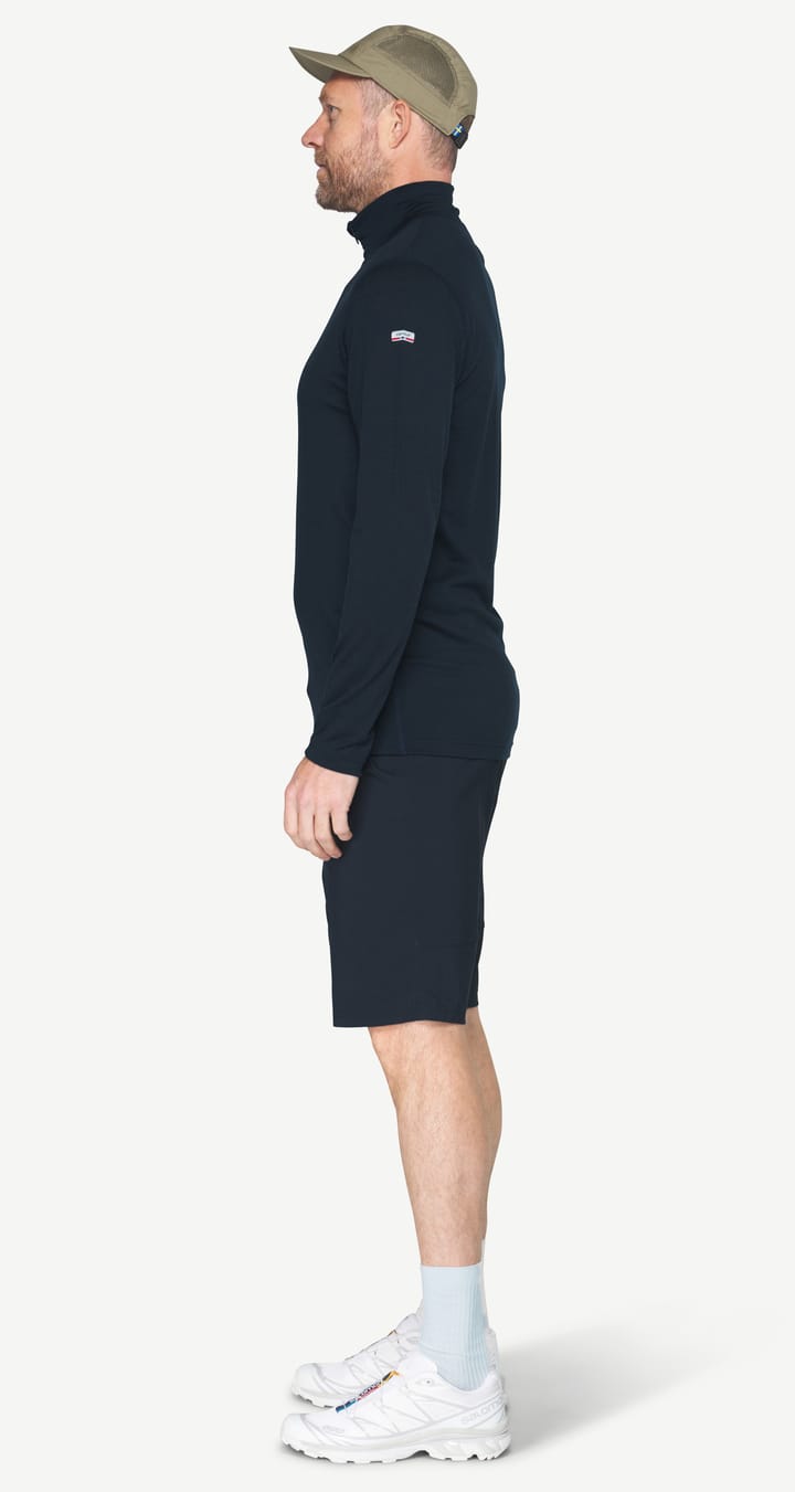 Devold Men's Breeze Plus Merino 200 Zip Neck Ink Devold