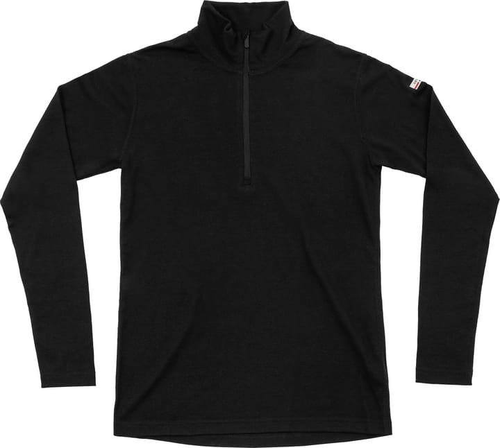 Devold Women's Breeze Plus Merino 200 Zip Neck Black Devold