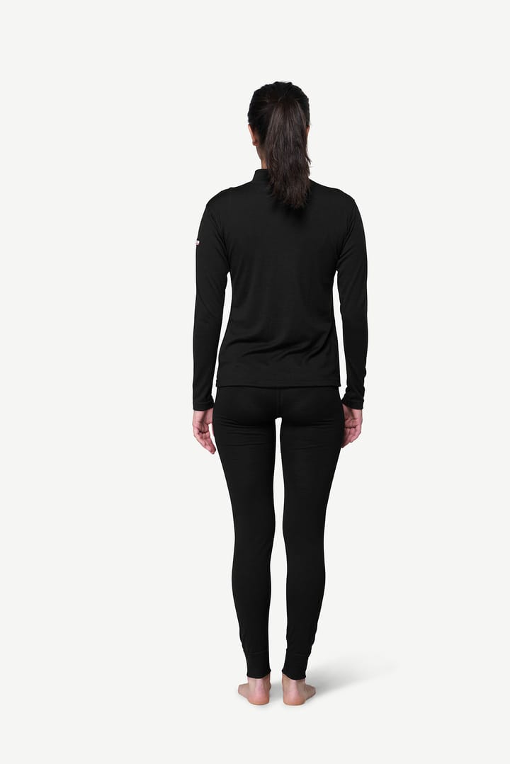 Devold Women's Breeze Plus Merino 200 Zip Neck Black Devold Devold Women's Breeze Plus Merino 200 Zip Neck Black Devold