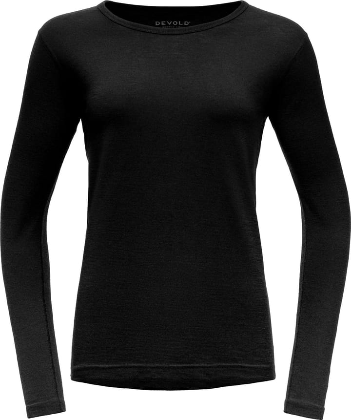 Devold Women's Breeze Plus Merino 200 Shirt Black Devold