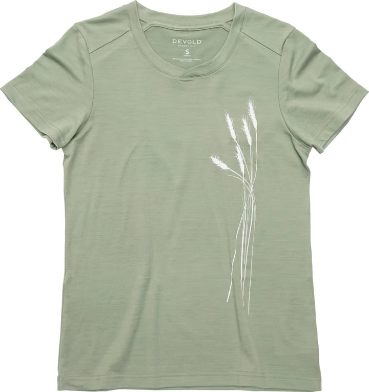 Devold Women's Premium "Oats" Tee Fog Devold