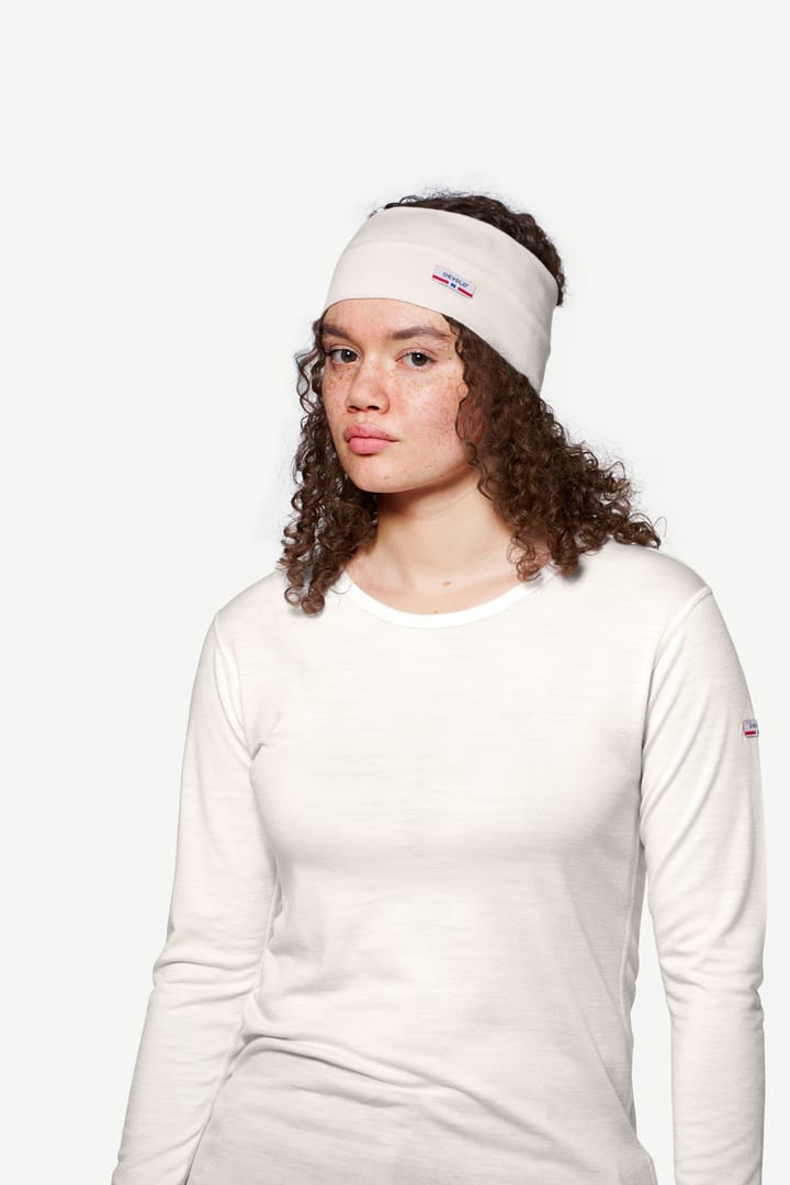 Devold Breeze Plus Merino 200 Headband White Devold
