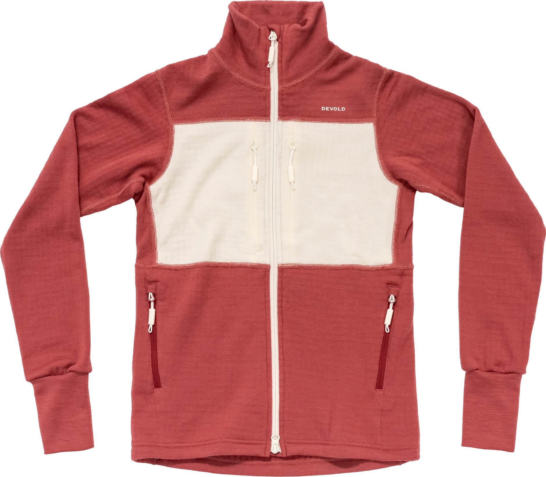 Marsala/offwhite