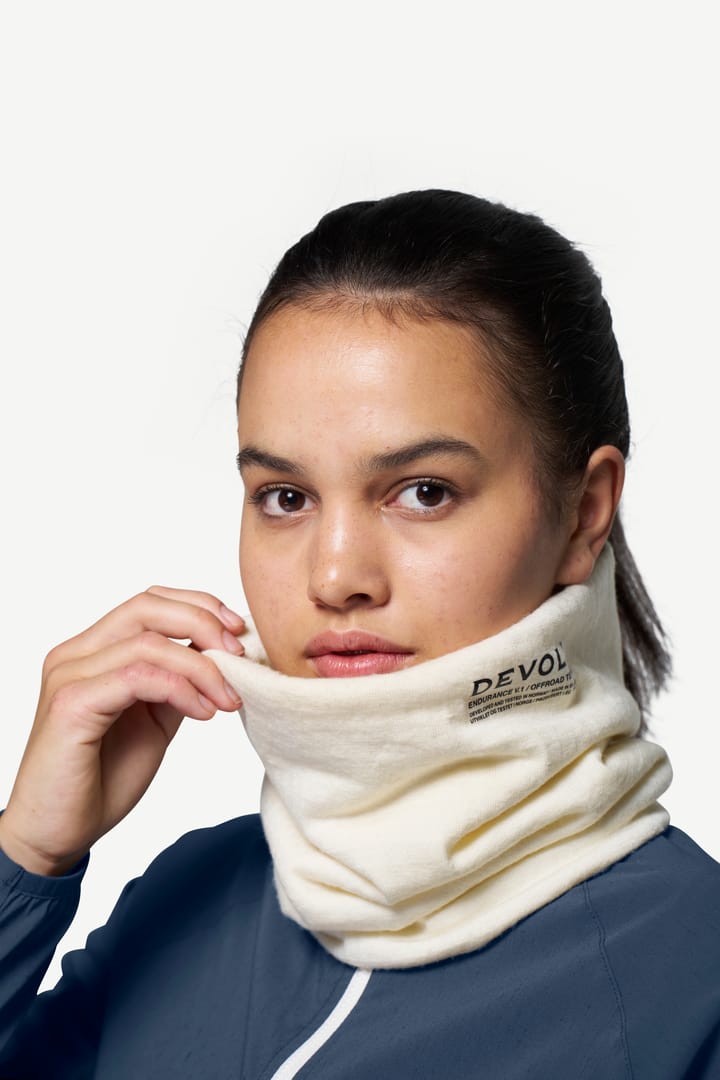 Devold Endurance Merino Neck Gaiter Raw White Devold Devold Endurance Merino Neck Gaiter Raw White Devold