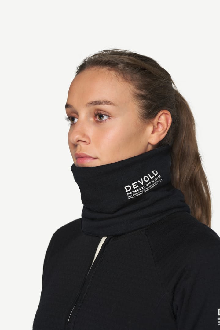Devold Endurance Merino Neck Gaiter Caviar Devold