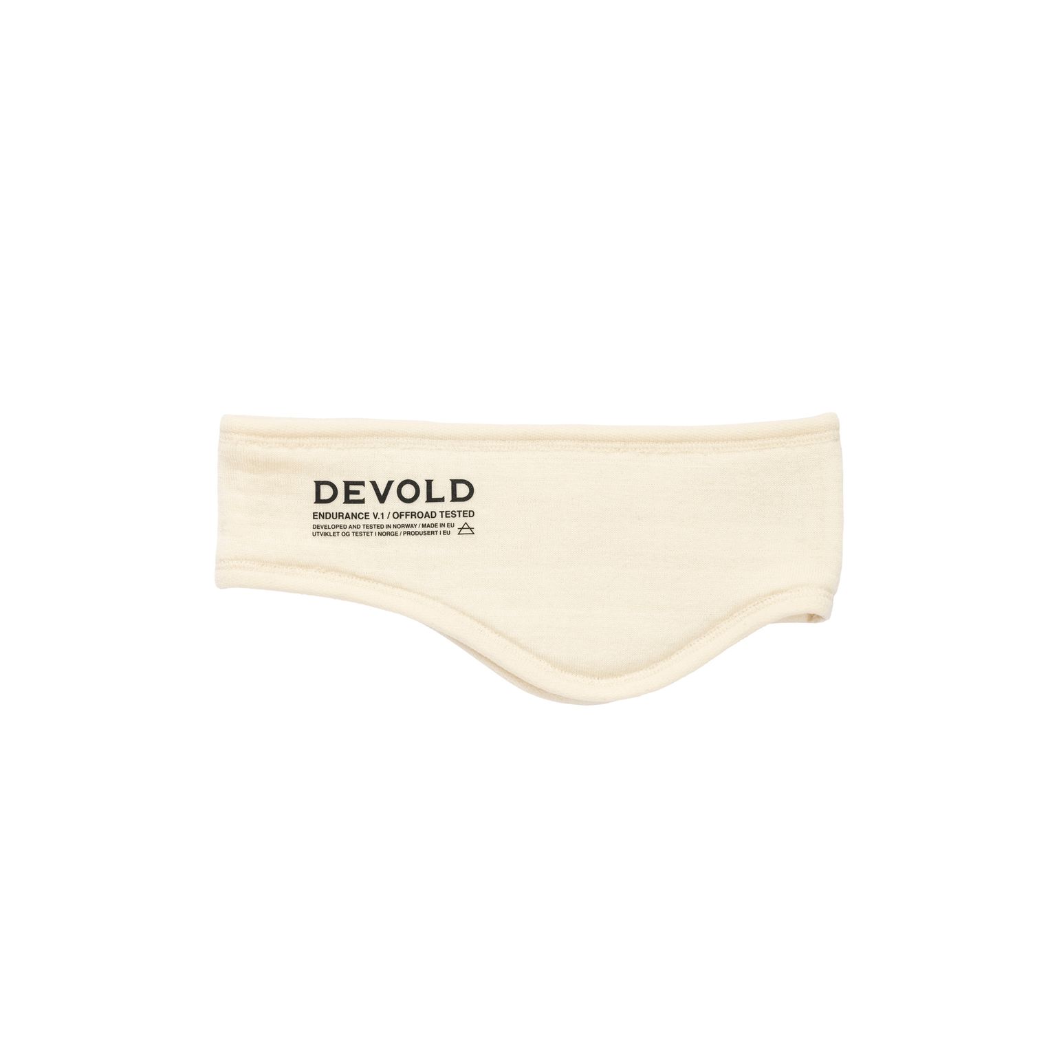 Devold Endurance Merino Headband Raw White