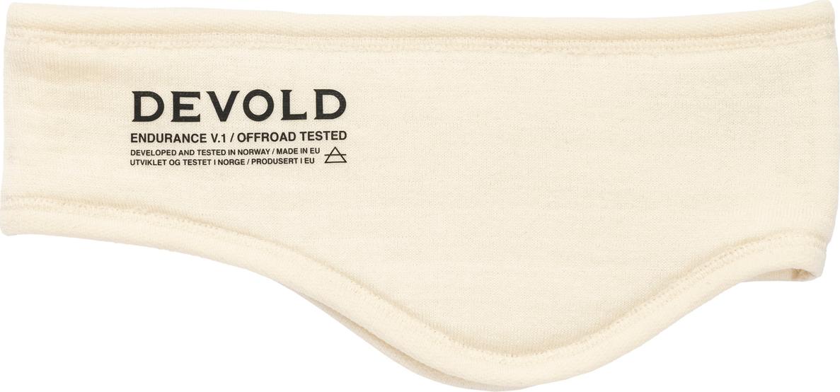 Devold Endurance Merino Headband Raw White