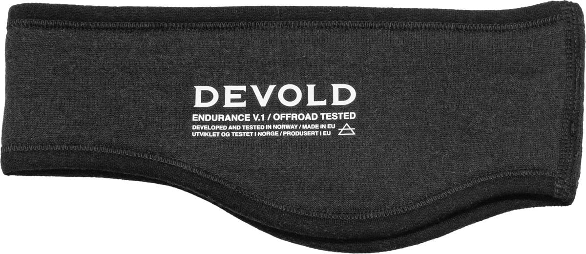 Devold Endurance Merino Headband Caviar