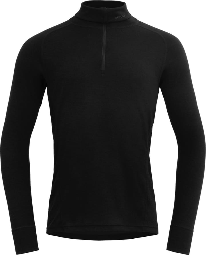 Devold Duo Active Merino 205 Z.Neck Man Black Devold