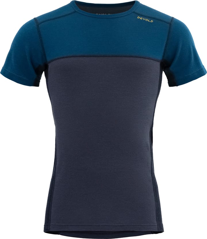 Devold Men's Lauparen Merino 190 T-Shirt Flood/Night/Ink Devold Devold Men's Lauparen Merino 190 T-Shirt Flood/Night/Ink Devold