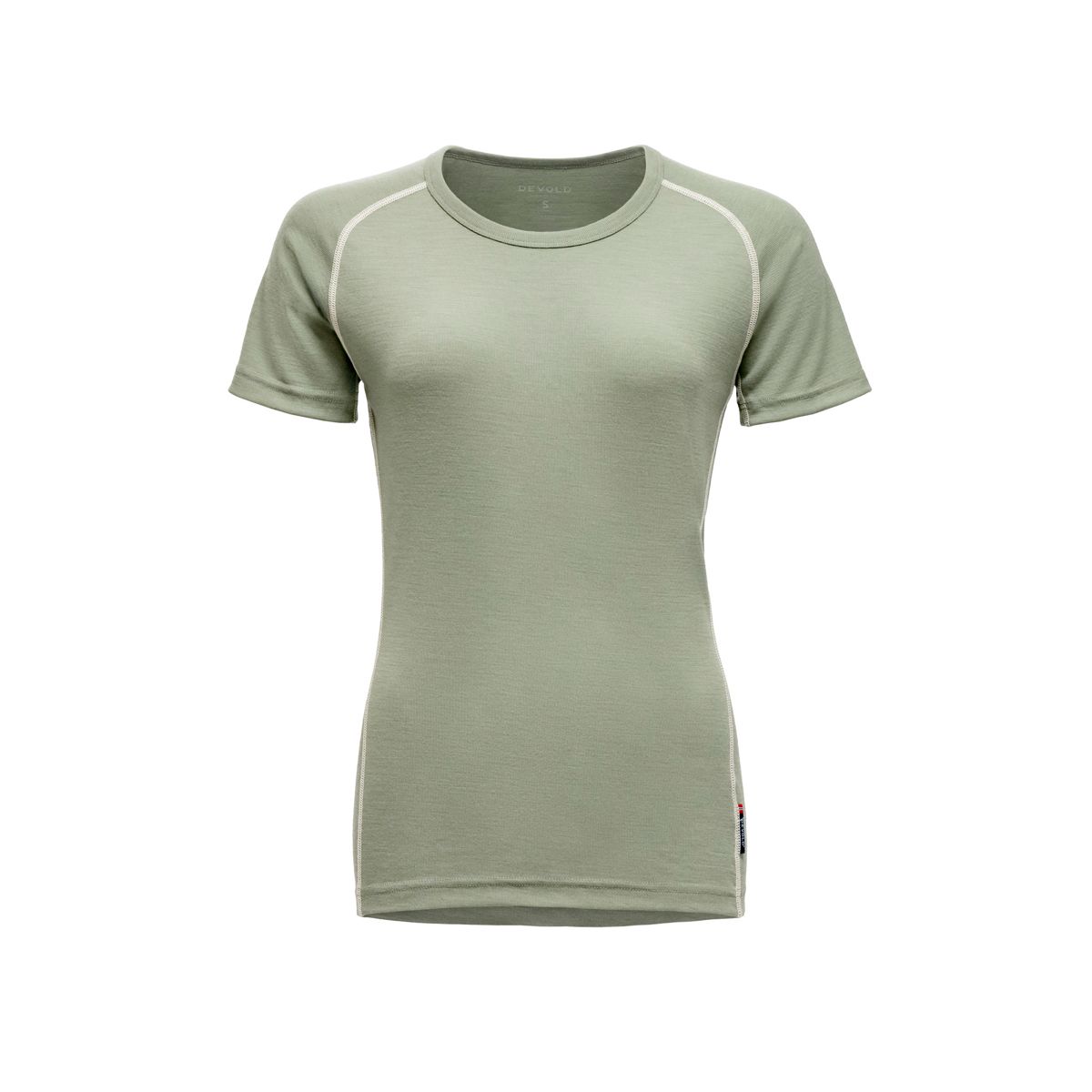 Devold Lauparen Merino 190 Base Tee Wmn Fog