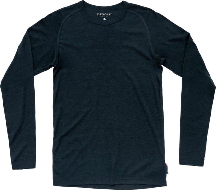 Devold Men's Lauparen Merino 190 Base Shirt Ink Devold