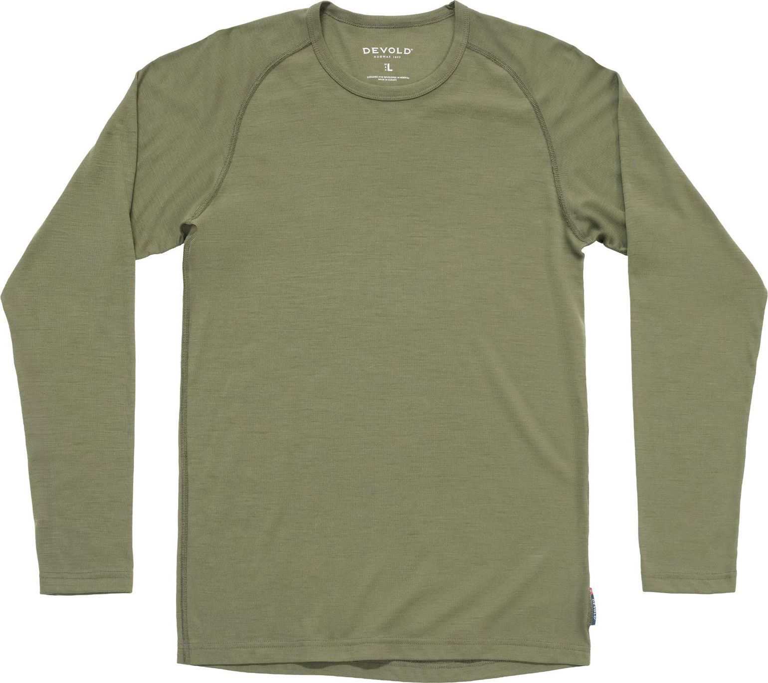 Devold Men's Adventure Merino 190 Shirt Lichen