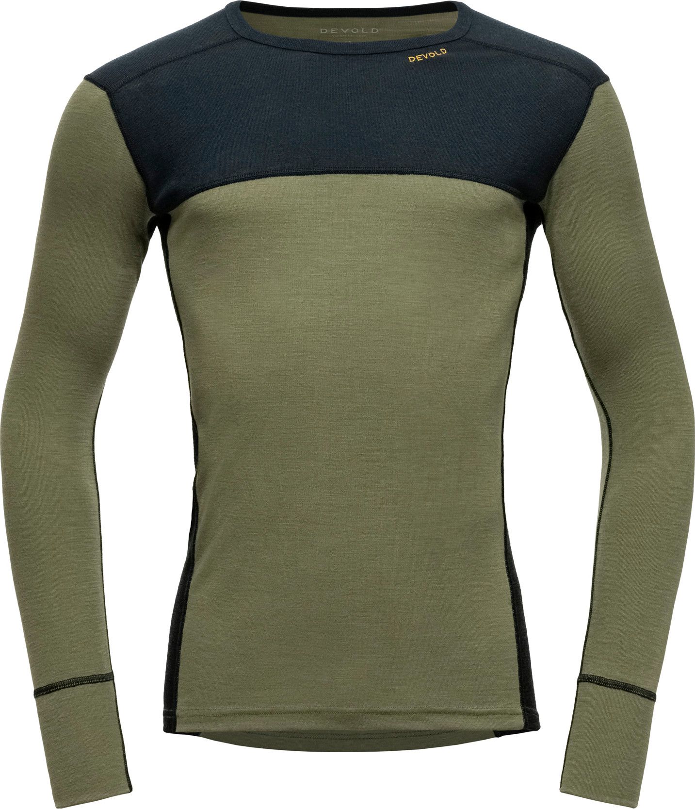 Devold Men's Lauparen Merino 190 Shirt Ink/lichen/black