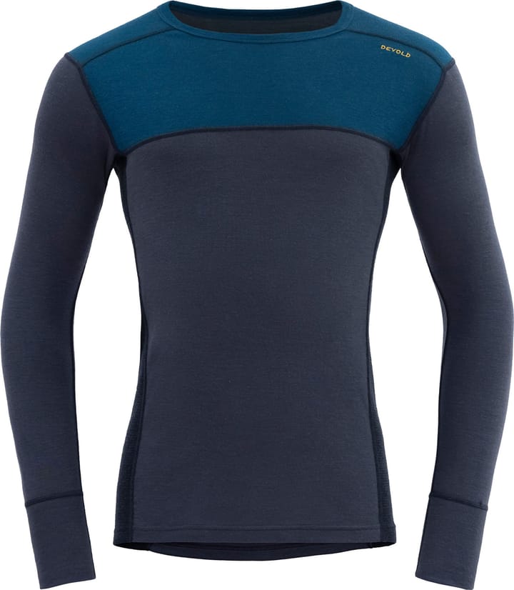Devold Men's Lauparen Merino 190 Shirt Flood/Night/Ink Devold