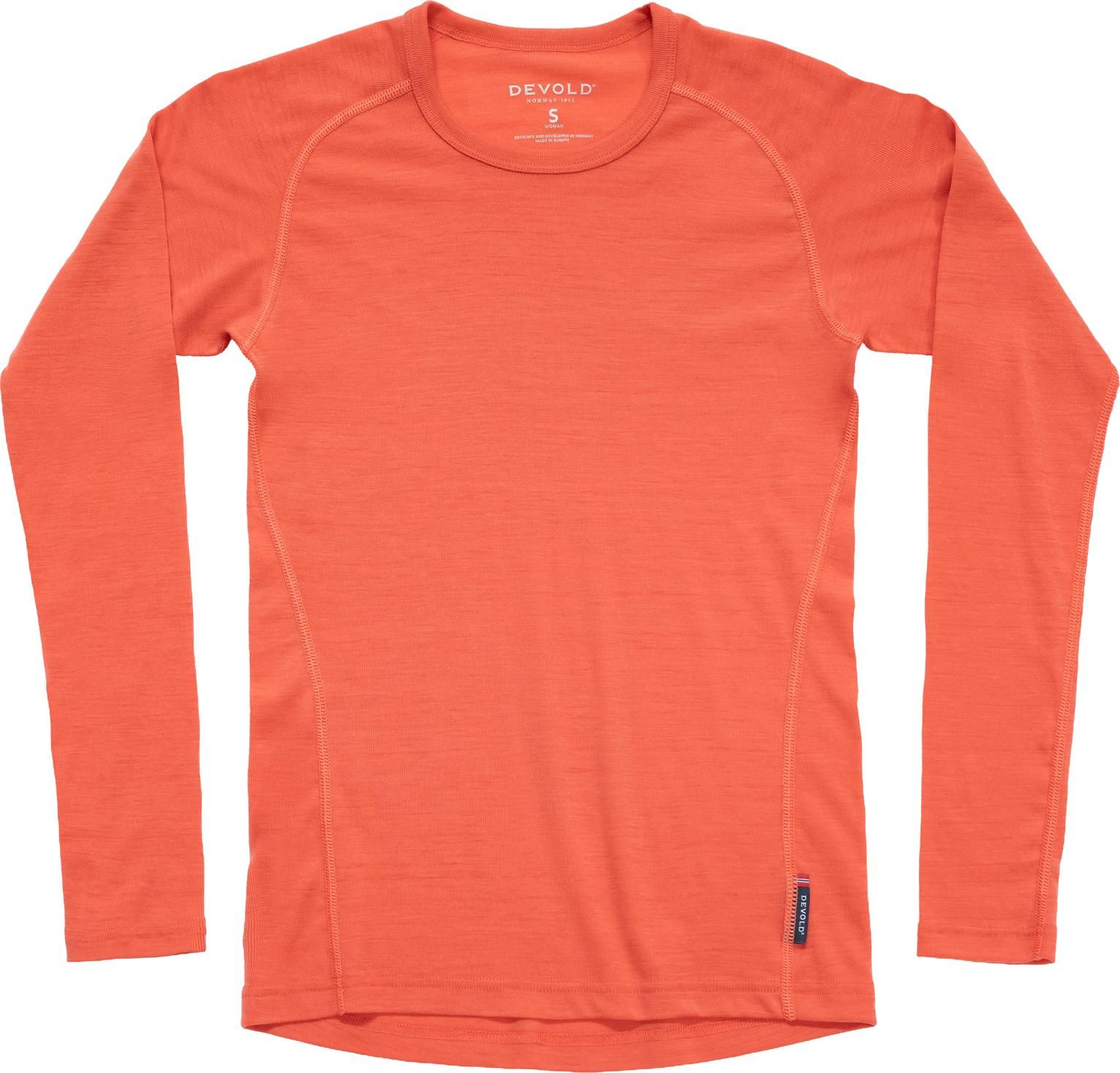 Devold Women's Adventure Merino 190 Shirt Coral