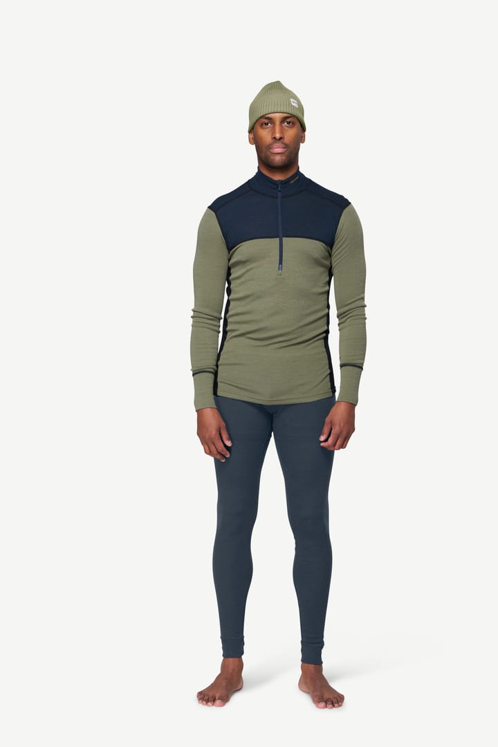 Devold Men's Lauparen Merino 190 Zip Neck Ink/Lichen/Black Devold Devold Men's Lauparen Merino 190 Zip Neck Ink/Lichen/Black Devold