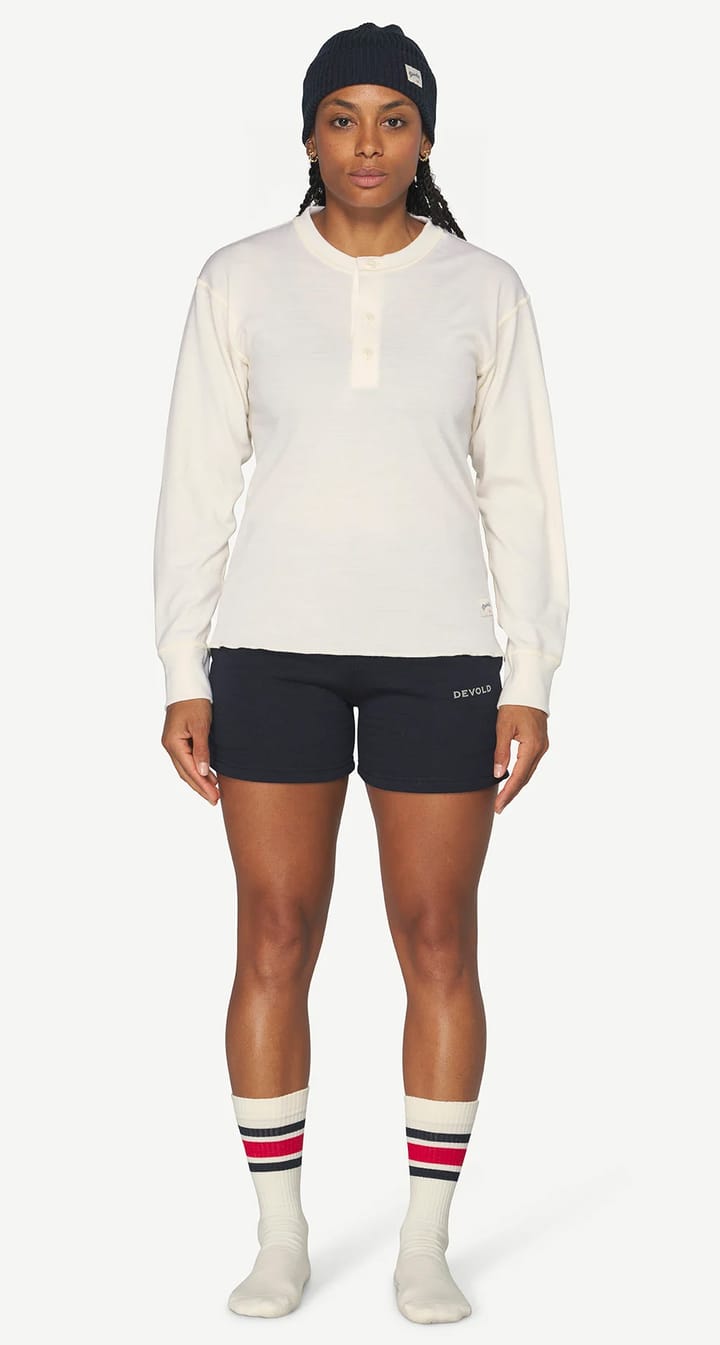 Devold Unisex Archive Henly LS White Devold