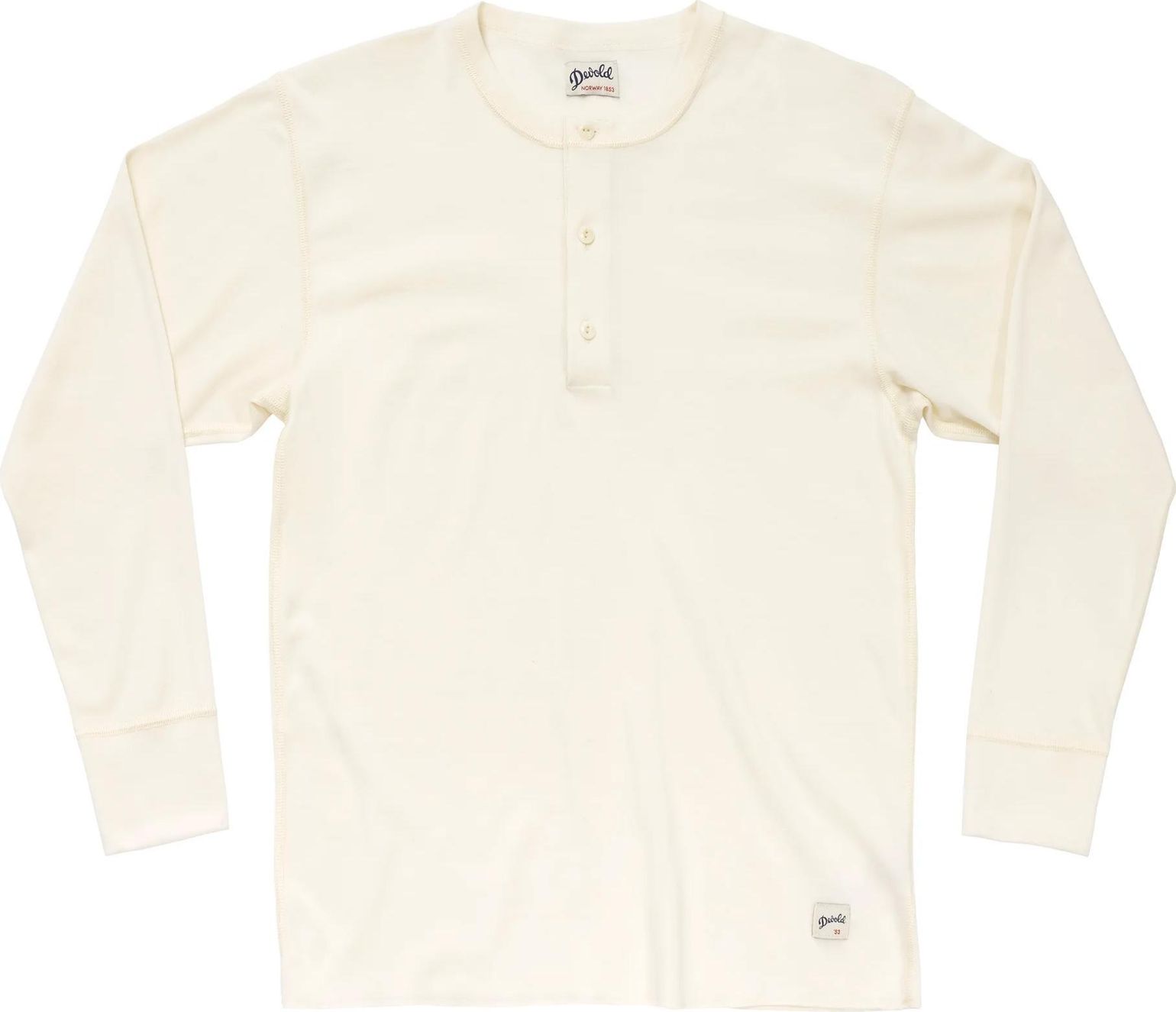 Devold Unisex Archive Henly LS White