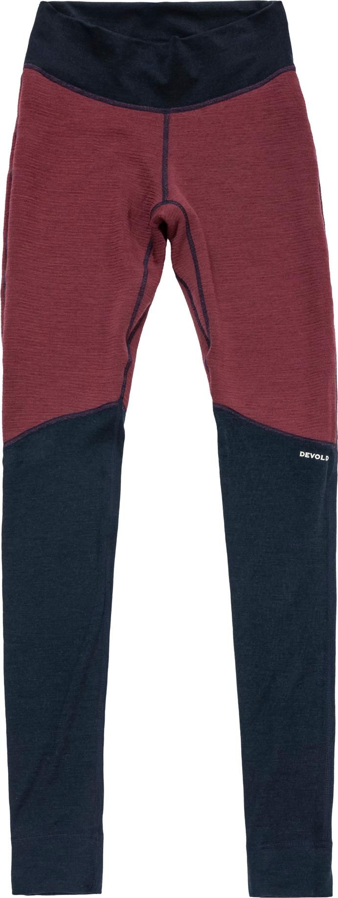 Devold Women's Reverso Merino Longs Marsala Devold